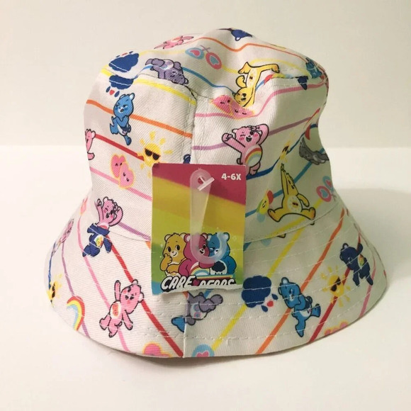Care Bears Unlock The Magic Bucket Hat Kids  Size 4-6X - Picture 2 of 16